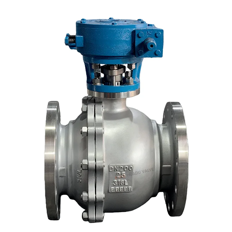 ကြီးမားသော Diameter Ball Valve