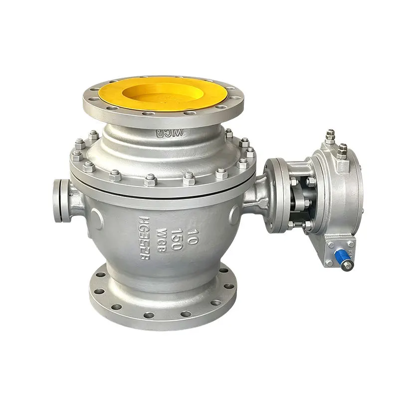 WCB ကာဗွန်သံမဏိ Fixed Ball Valve